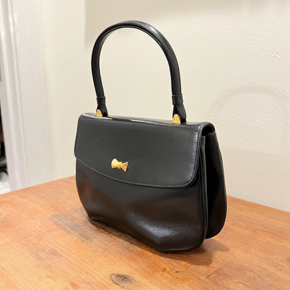 Vintage Prestige Lambskin Top Handle Handbag - Picture 3 of 10